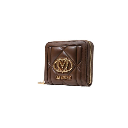 Μικρό πορτοφόλι Love Moschino Brown