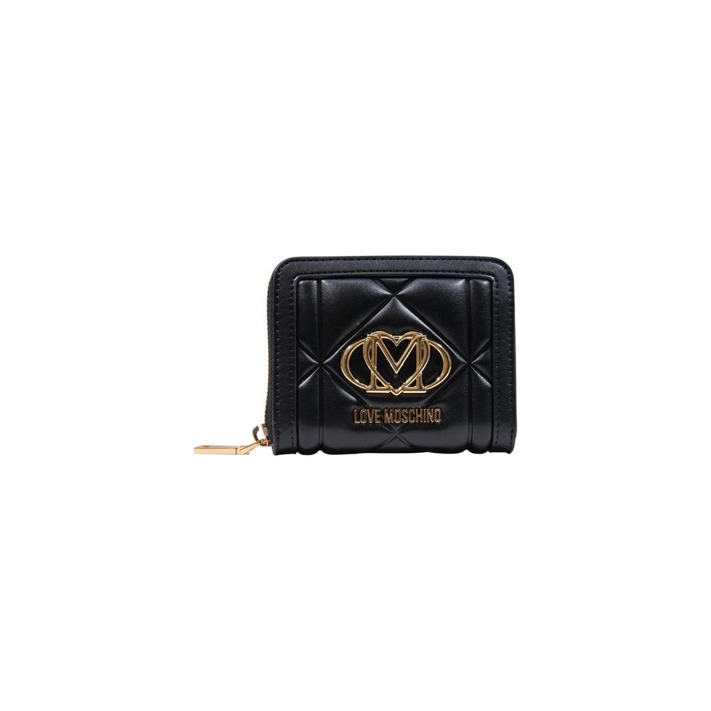 Μικρό πορτοφόλι Love Moschino Black