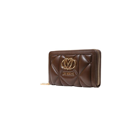 Love Moschino Brown Polyethylene Wallet