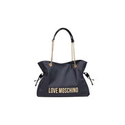 Τσάντα χειρός Love Moschino Black Polyester