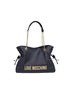 Τσάντα χειρός Love Moschino Black Polyester