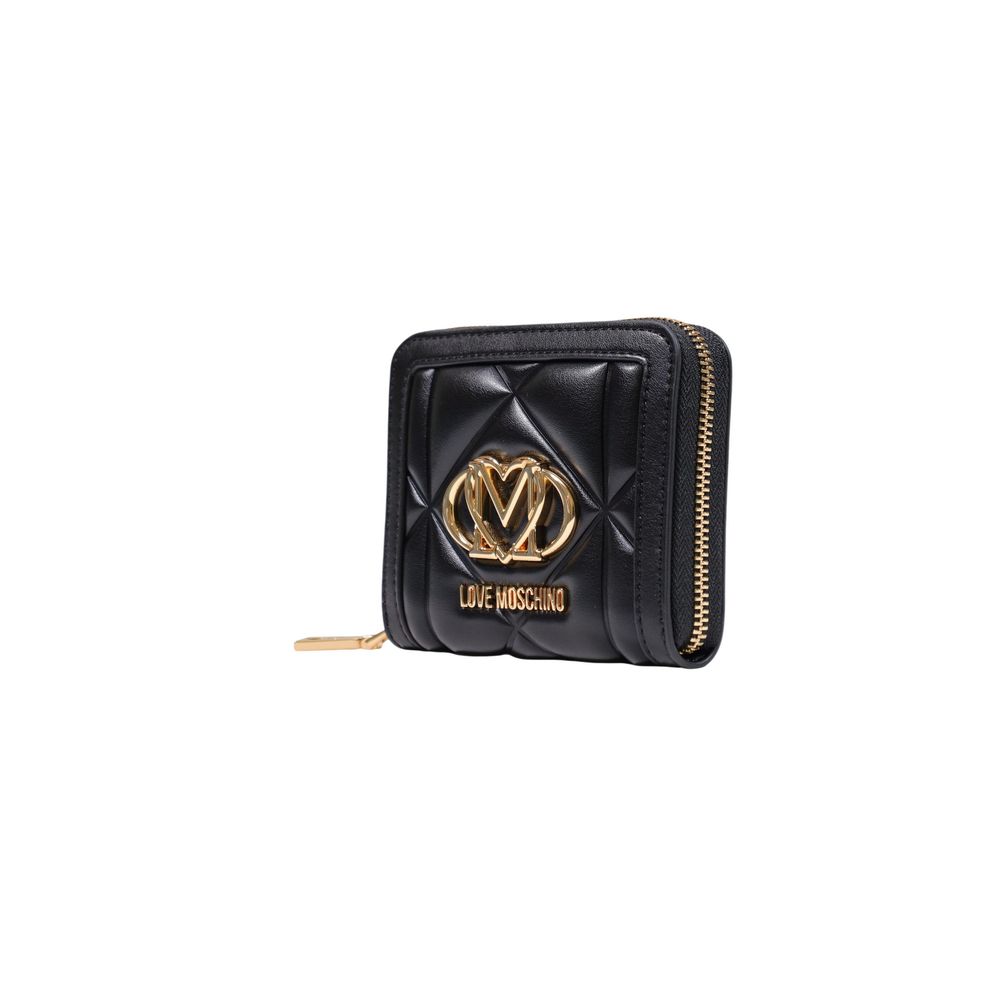 Μικρό πορτοφόλι Love Moschino Black