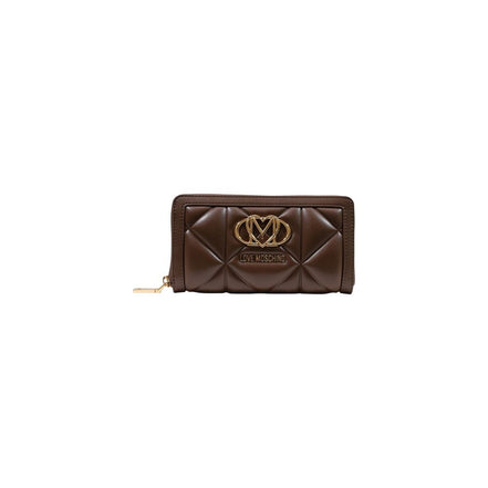 Love Moschino Brown Polyethylene Wallet