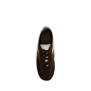 Alexander McQueen Box Brown Suede Sneakers
