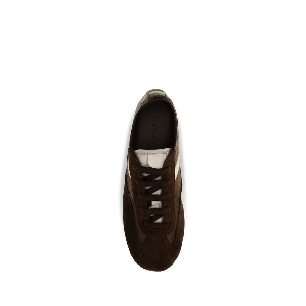 Alexander McQueen Box Brown Suede Sneakers