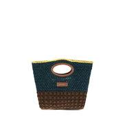 Marni Knotty Multicolor Crochet Wool Handbag