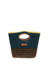 Marni Knotty Multicolor Crochet Wool Handbag