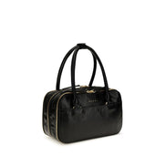 Marni Small Boxyne Black Leather Handbag