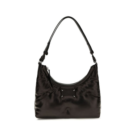 Τσάντα ώμου Maison Margiela Small Glam Slam Black Hobo