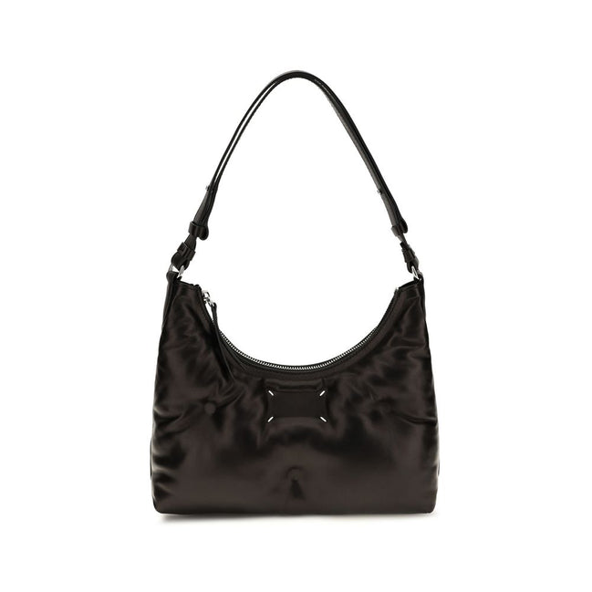 Τσάντα ώμου Maison Margiela Small Glam Slam Black Hobo