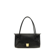 Marni Black Calf Leather Bos Taurus Shoulder Bag