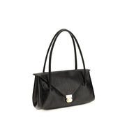 Marni Black Calf Leather Bos Taurus Shoulder Bag