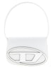 Diesel 1DR White Leather Shoulder Bag