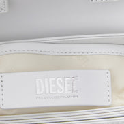 Diesel 1DR White Leather Shoulder Bag