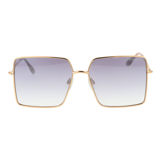 Trussardi Gold Stainless Steel Sunglasses