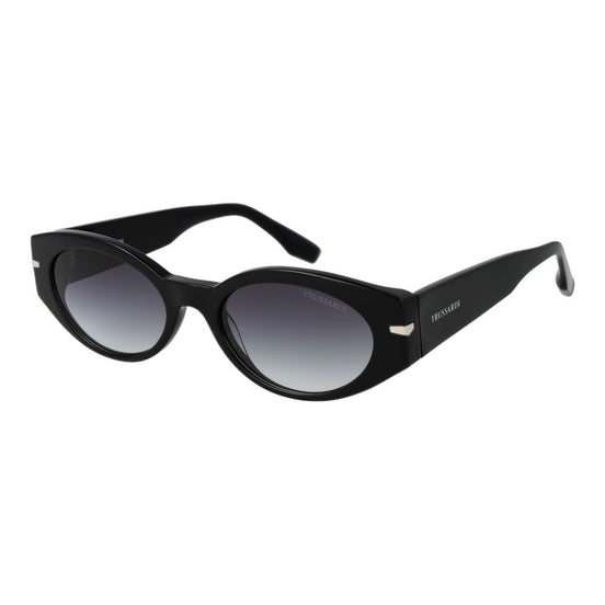 Trussardi Black Acetate Sunglasses