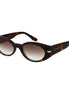 Trussardi Brown Acetate Sunglasses