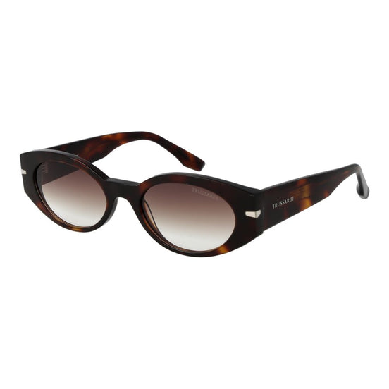 Trussardi Brown Acetate Sunglasses