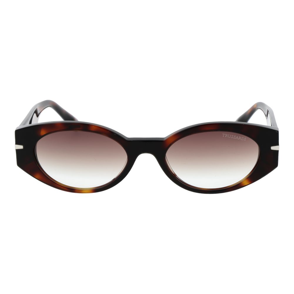 Trussardi Brown Acetate Sunglasses