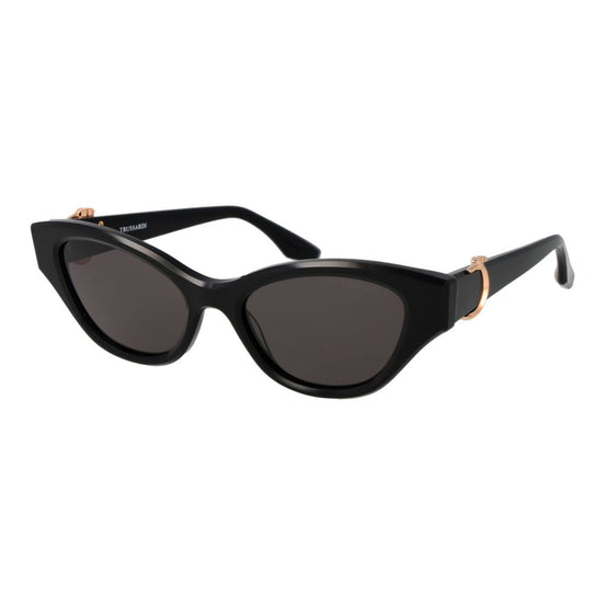 Trussardi Black Acetate Sunglasses
