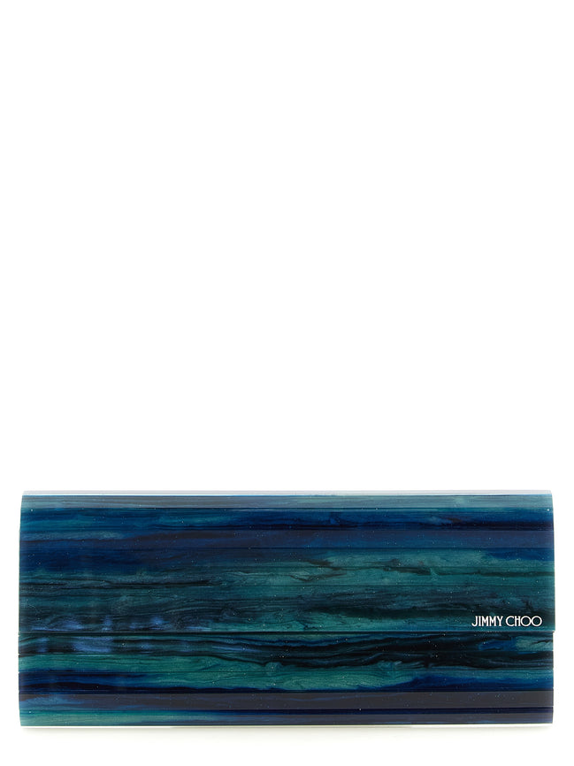 Τσάντα clutch Jimmy Choo Bicolor Polyester