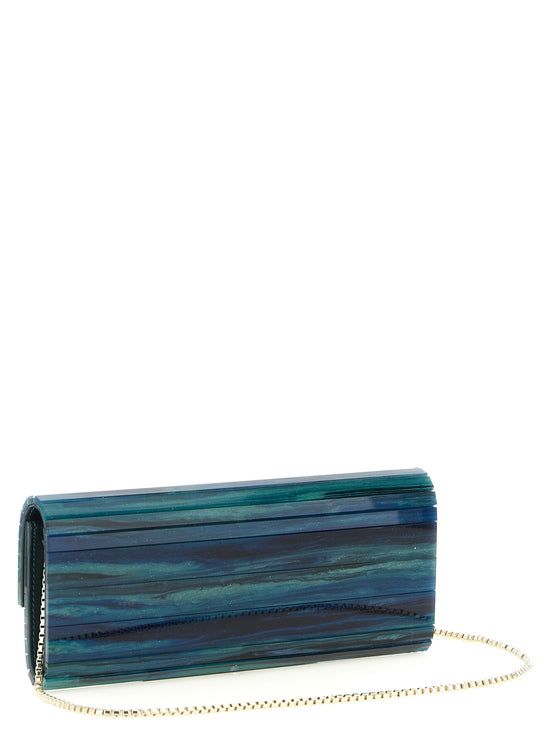 Τσάντα clutch Jimmy Choo Bicolor Polyester