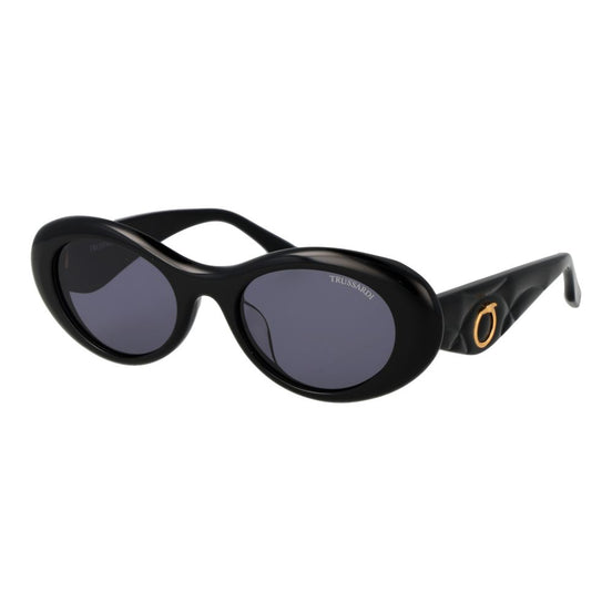 Trussardi Black Acetate Sunglasses