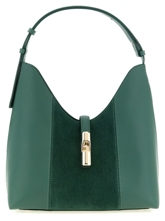 Furla Goccia M Bicolor Calfskin Shoulder Bag