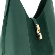 Τσάντα ώμου Furla Goccia M Bicolor Calfskin