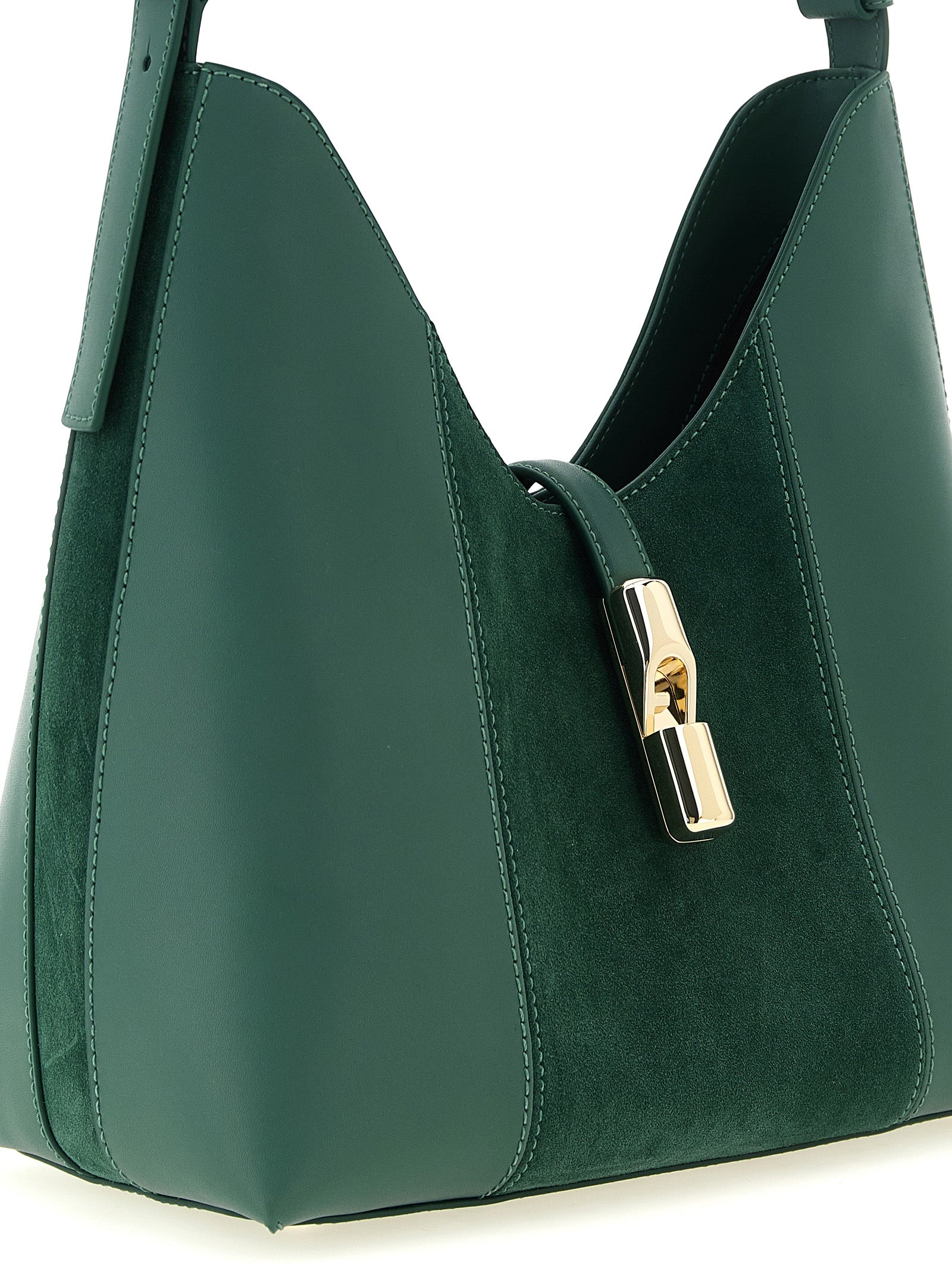 Τσάντα ώμου Furla Goccia M Bicolor Calfskin