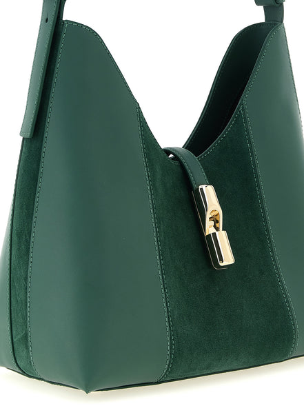 Τσάντα ώμου Furla Goccia M Bicolor Calfskin