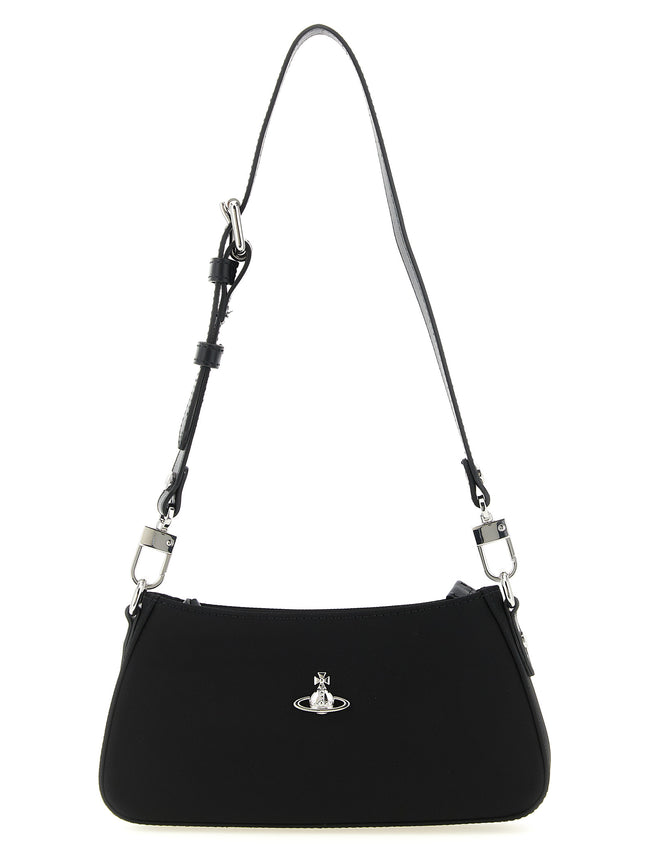 Vivienne Westwood Tasha Black Shoulder Bag
