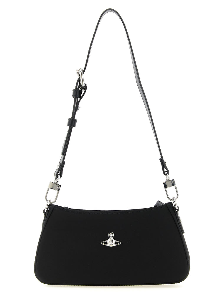 Vivienne Westwood Black Polyester Shoulder Bag