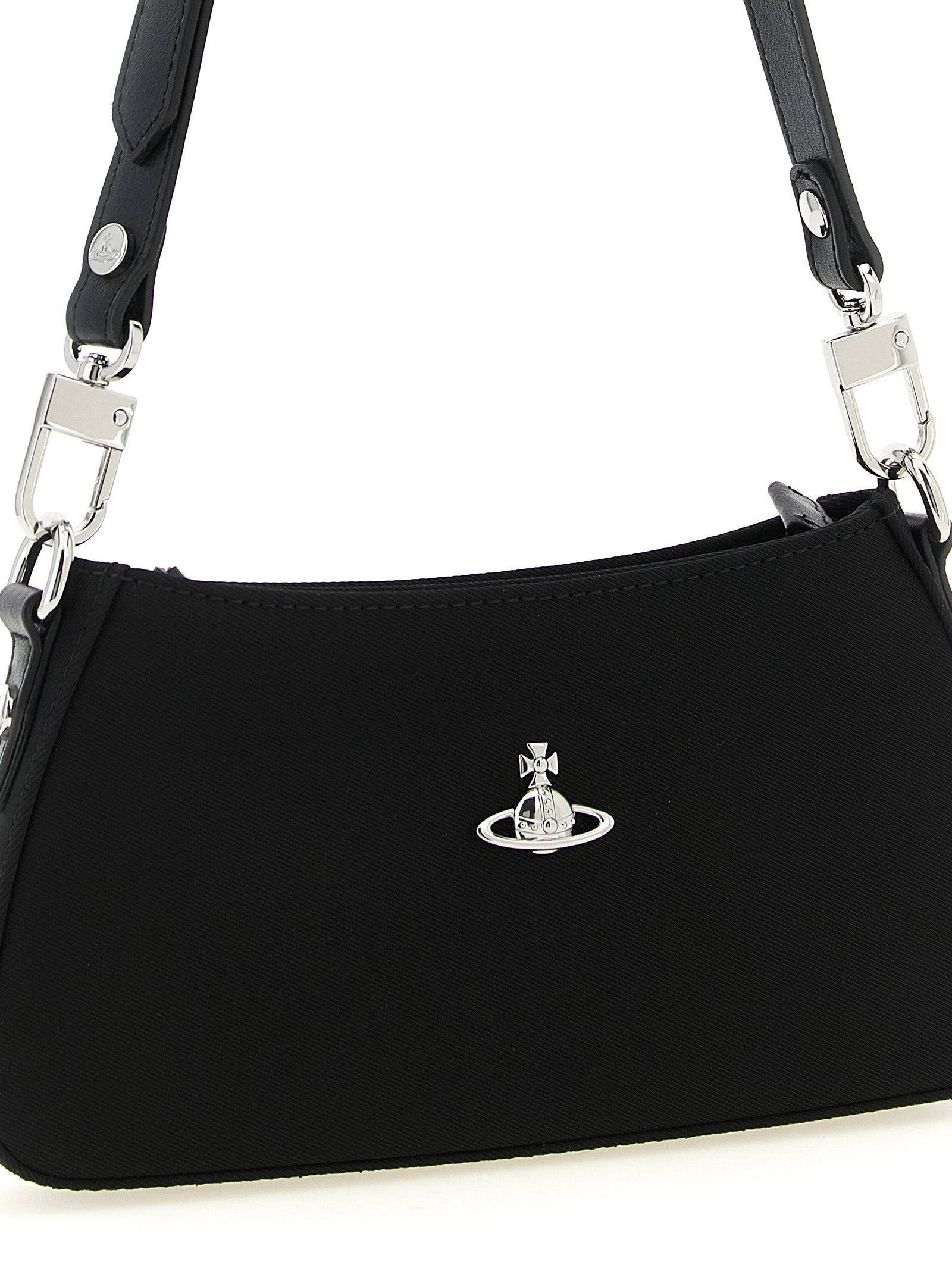 Vivienne Westwood Tasha Black Shoulder Bag