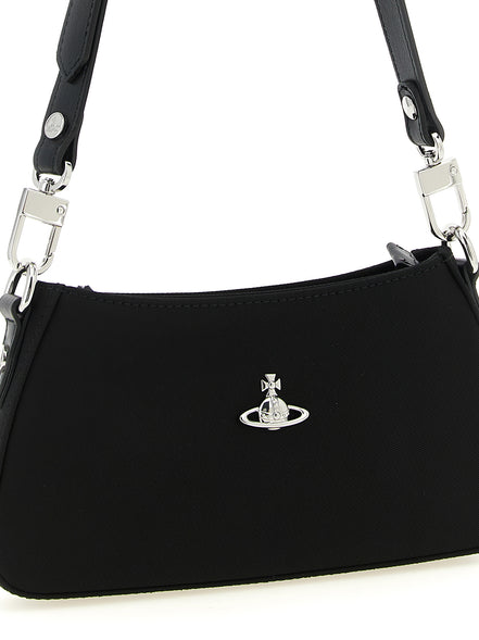 Vivienne Westwood Tasha Black Shoulder Bag