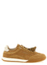 Twinset Beige Leather Low Top Sneakers