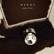 Marni Brown Calfskin Handbag