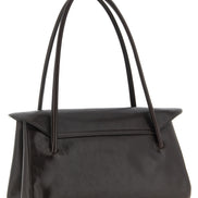Marni Brown Calfskin Shoulder Bag