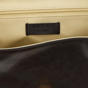 Marni Brown Calfskin Shoulder Bag