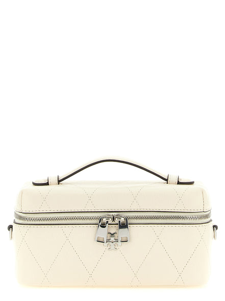 Tory Burch White Cowhide Crossbody Bag