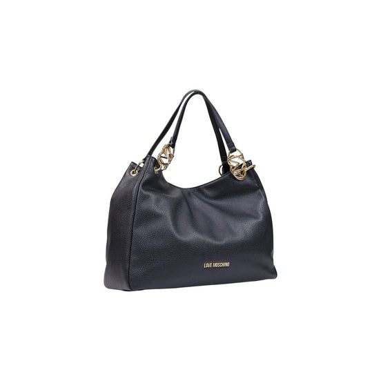 Love Moschino Black Polyethylene Handbag