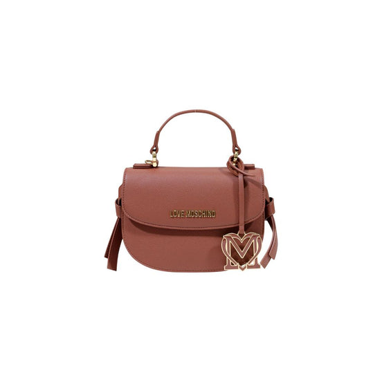 Love Moschino Brown Polyethylene Handbag