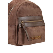 Love Moschino Brown Polyester Backpack