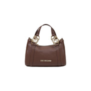 Love Moschino Brown Polyethylene Handbag