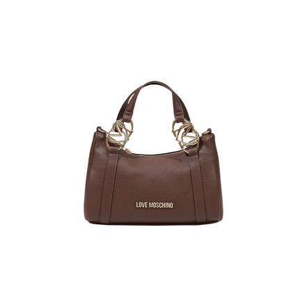 Love Moschino Brown Polyethylene Handbag