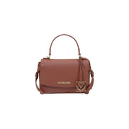Love Moschino Brown Polyethylene Handbag