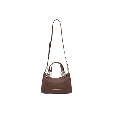 Love Moschino Brown Polyethylene Handbag
