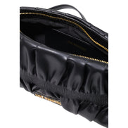 Τσάντα χειρός Love Moschino μαύρη από πολυαιθυλένιο