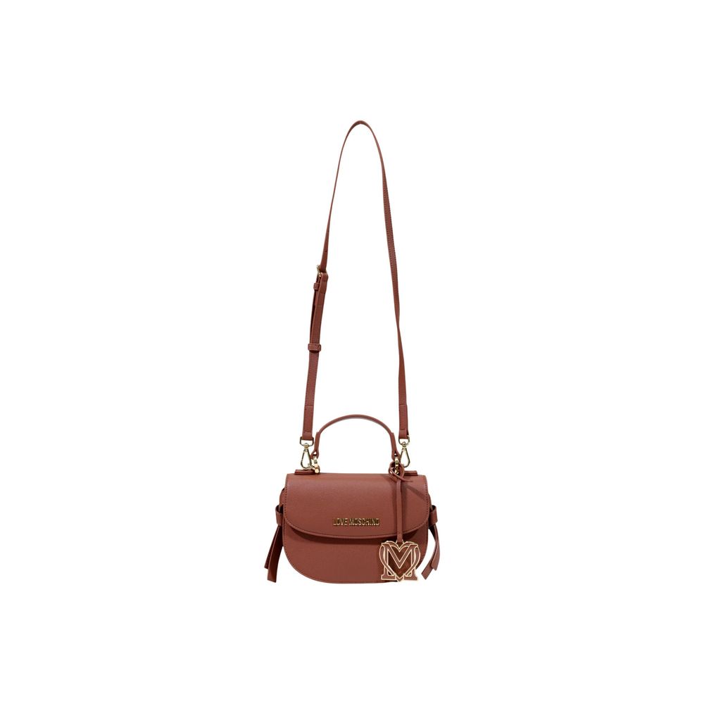Love Moschino Brown Polyethylene Handbag