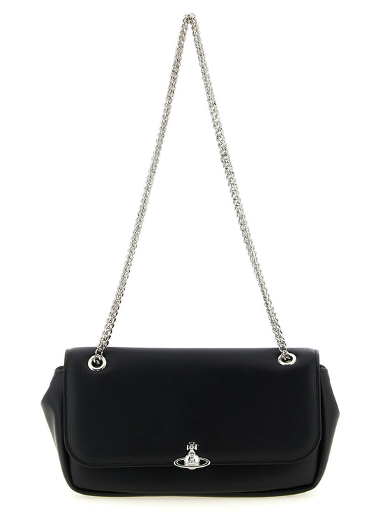 Vivienne Westwood Black Polyester Crossbody Bag
